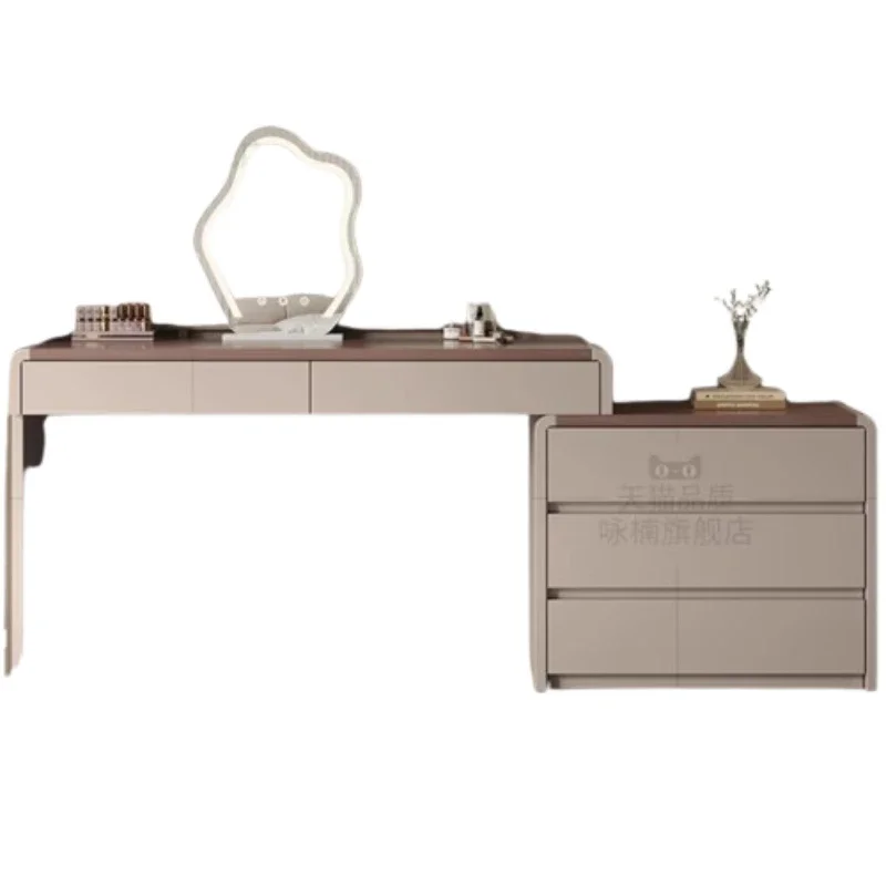 

Minimalist Nordic Vanity Table Organizer Modern Mirror Service Cheap Dressing Table Cabinet Desk Beauty Vestidores Furniture