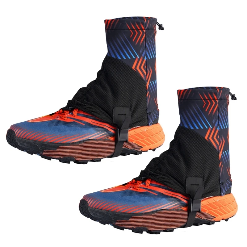 Outdoor Gaiters Low Trail Gaiters Sand Prevention for Triathlons Hiking Climbing