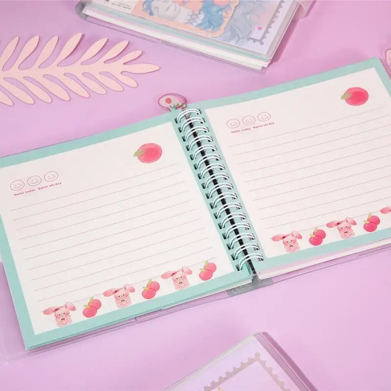 M5TB 4PC Adorável noteleio Notepad Livro memorando para meninas presente