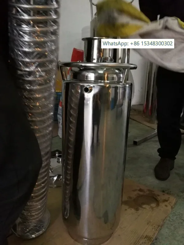 SS304 Jacketed Solvent Recovery Ta-nk 20LB to 200LB