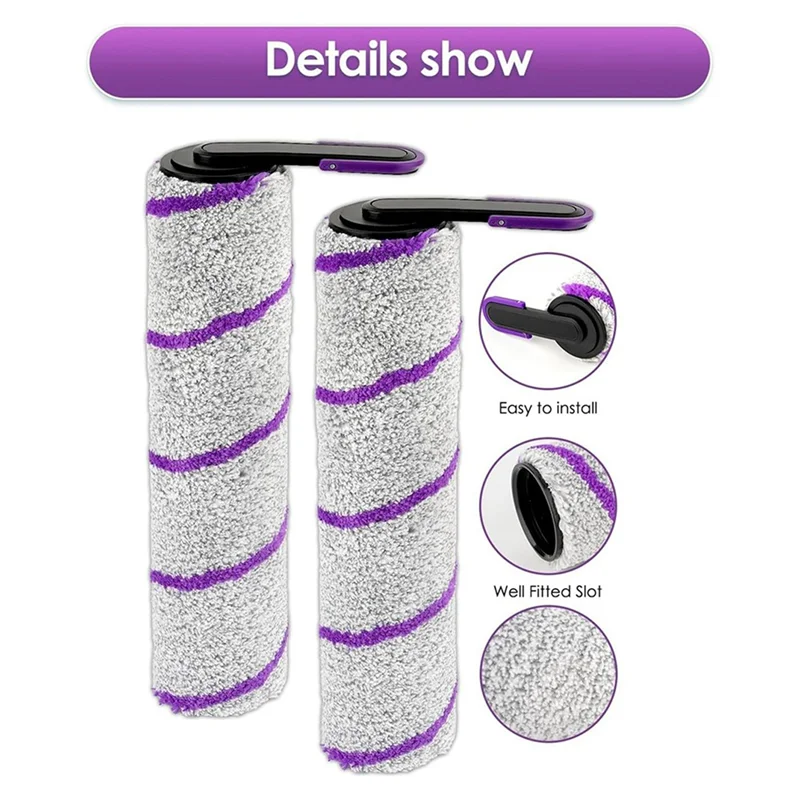 A98G-S20 Pro استبدال فرشاة بكرات فرشاة الأسطوانة الملحقات عدة أجزاء المكنسة الكهربائية