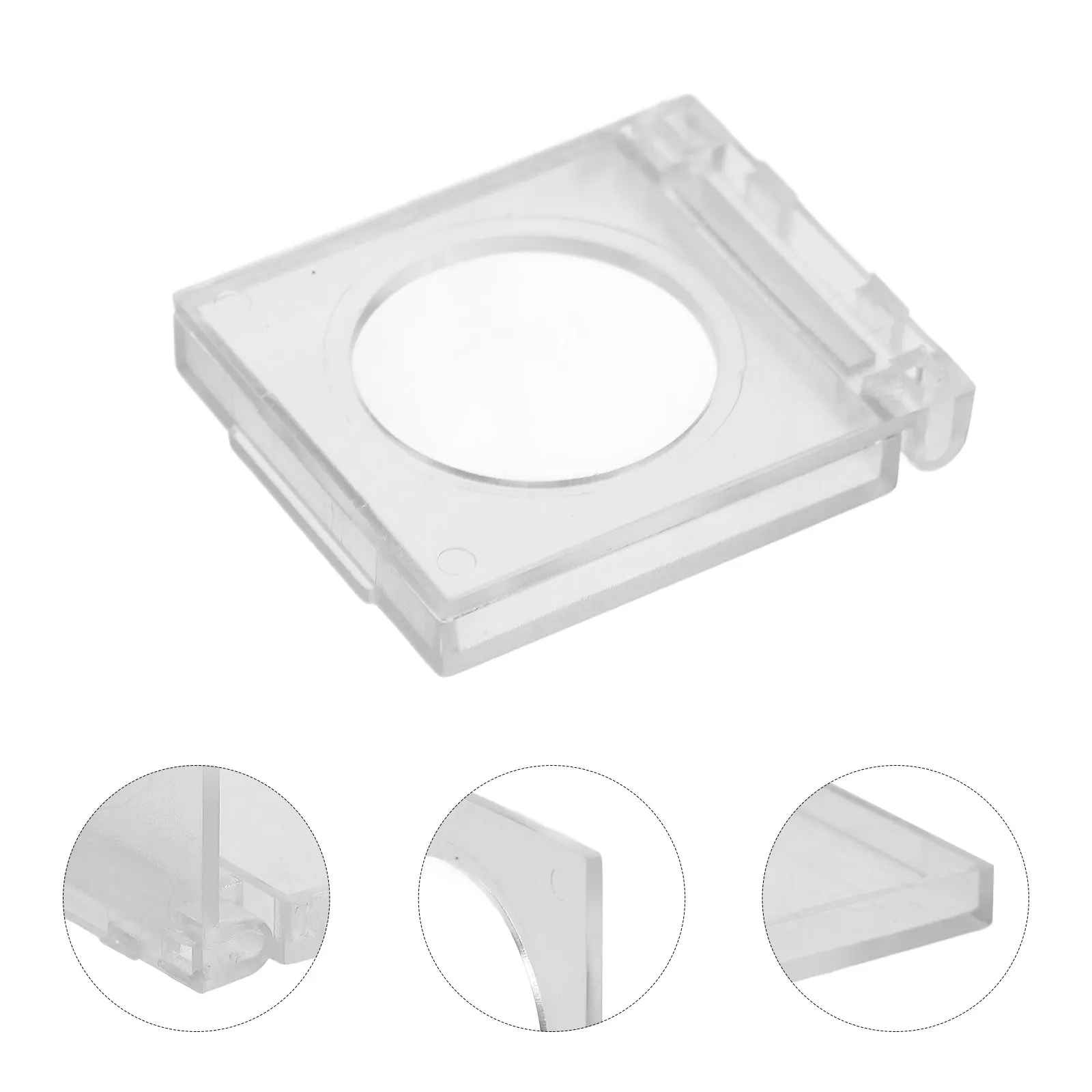 2Pcs Light Pad Button Protector Plastic Cover Strong Wear Resistance for Diamond Drawing Copy Board Light Pad Touch Button Cover