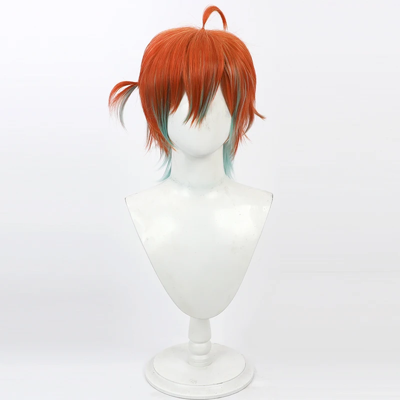 Anime The Demon Butler and the Black Cat Teddy Cos Cosplay Wig Halloween Carnival Party Props Synthetic Hair + Wig Cap