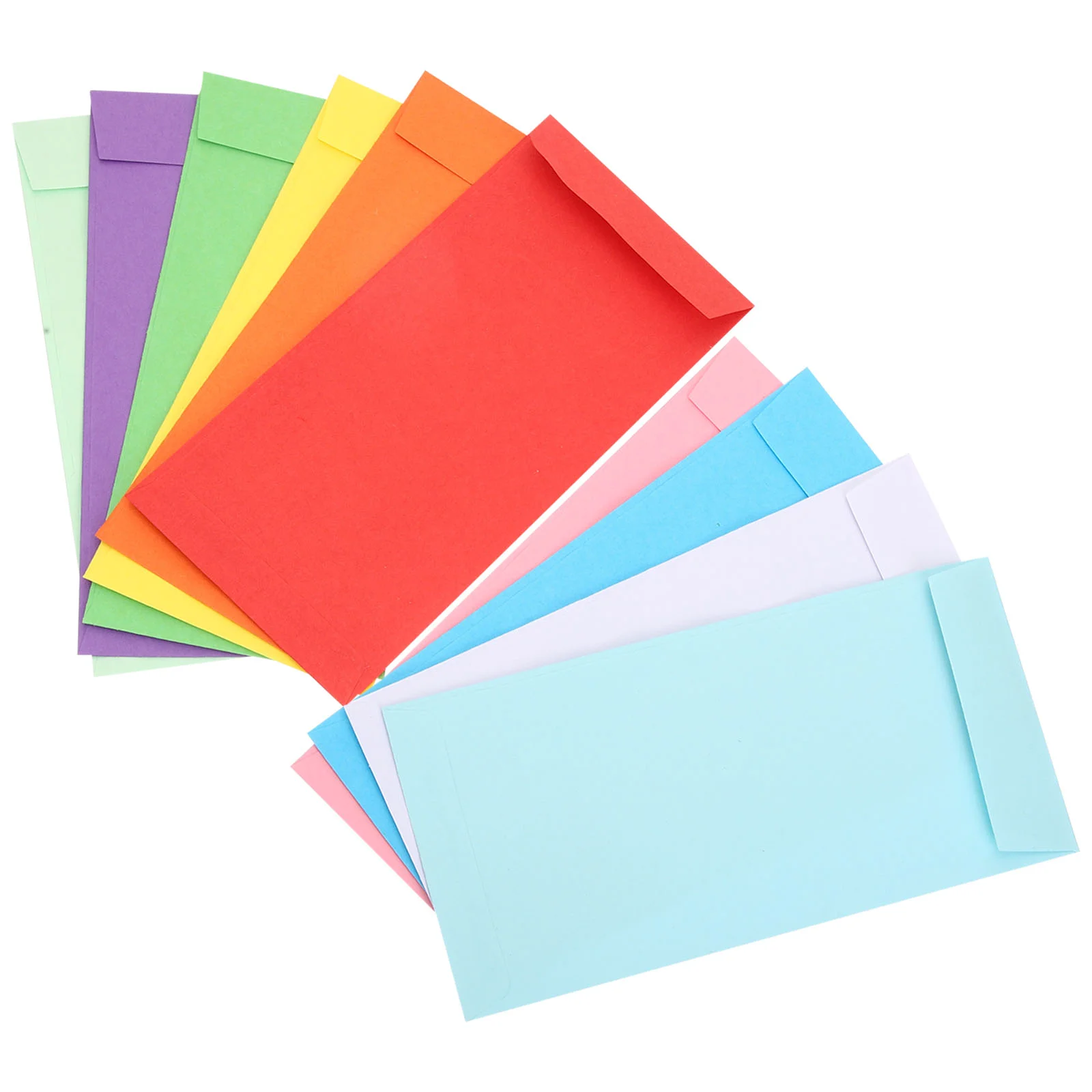 120 Pcs Cash Envelopes Self Adhesive Color Money for Saving Chinese Style Paper