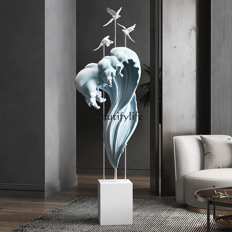 

Light luxury large floor-to-ceiling ornaments, home TV cabinets, office opening housewarming gifts
