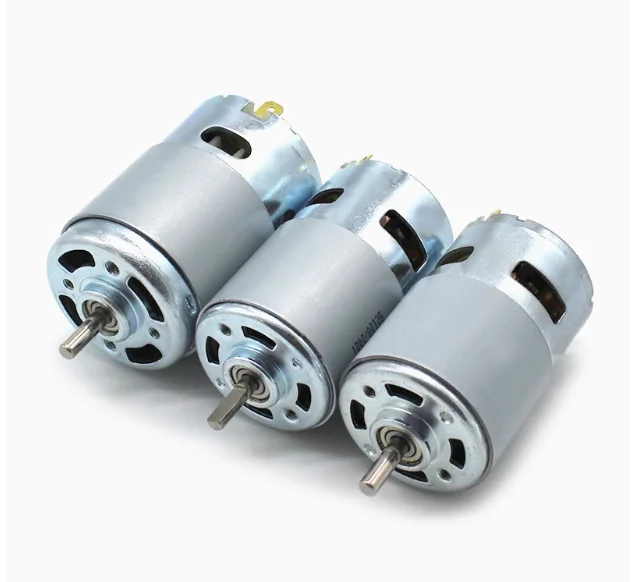 895 High Torque High RPM DC Motors 12V 24V 3000/6000/10000/12000/20000RPM Use For Scooter Cutting Machine Electric Grinder Motor