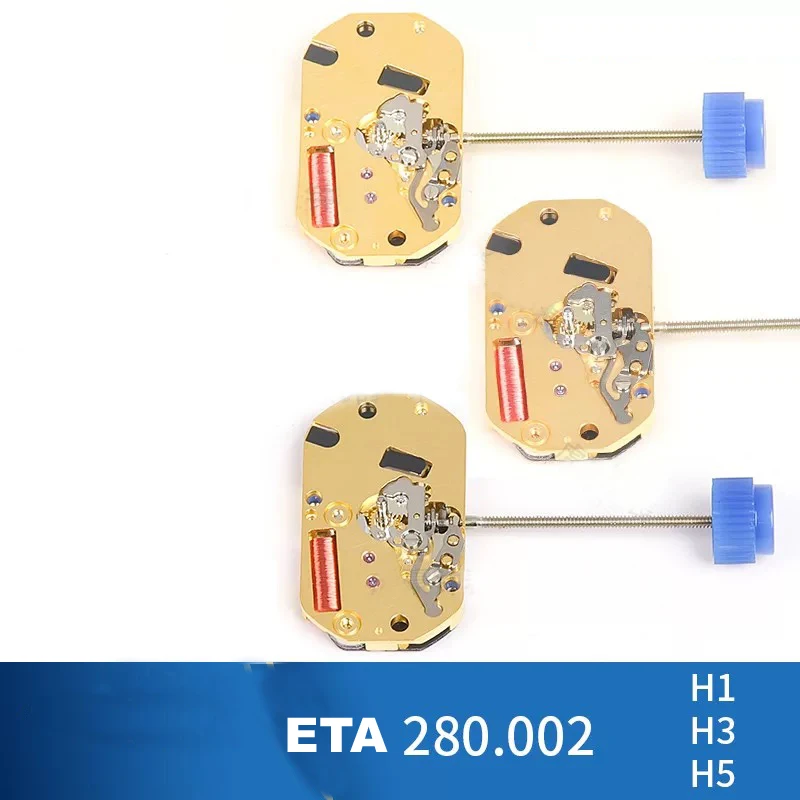 

ETA 280002 Quartz Movement 2 Hands Alloy Rhinestone Watch Movement Replacement Parts Accessory for Watchmakers
