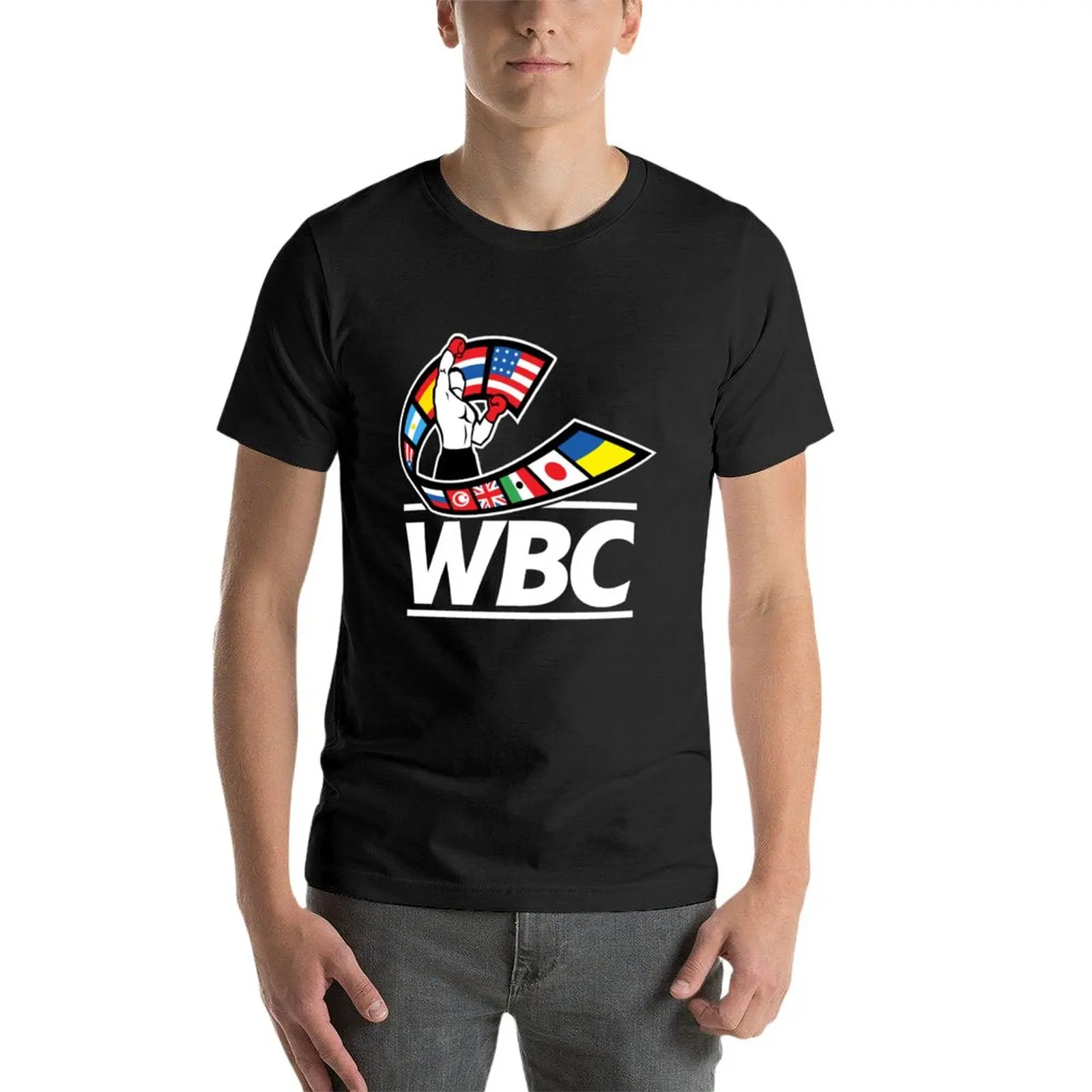 WBC world champion T-Shirt anime clothes aesthetic clothes man clothes oversized t shirts for men