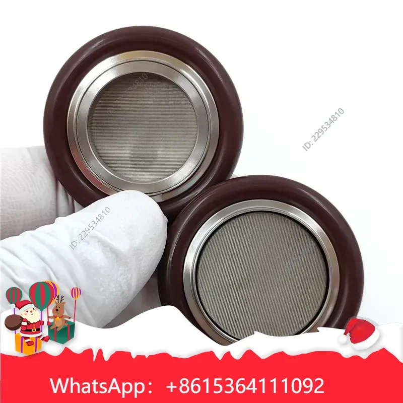 1pc for KF16 Vacuum Bracket Stainless Steel Multi-layer Wire Mesh Sintered Filter Element Compatible For Model，practical use