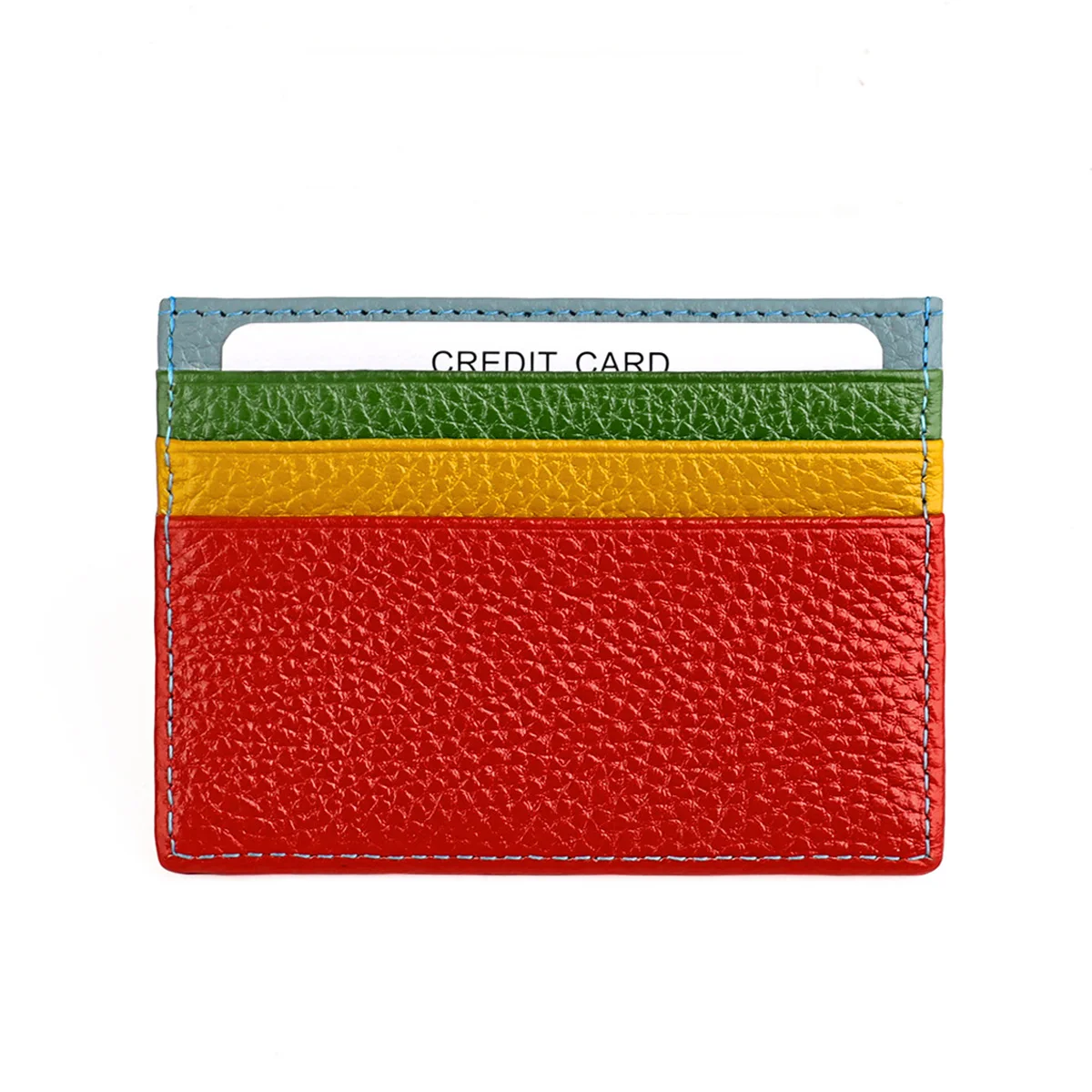 

Slim Leather Card Holder Credit Card Wallet for Men and Women Fashion ID Business Card Protector Case Coin Pouch Bag