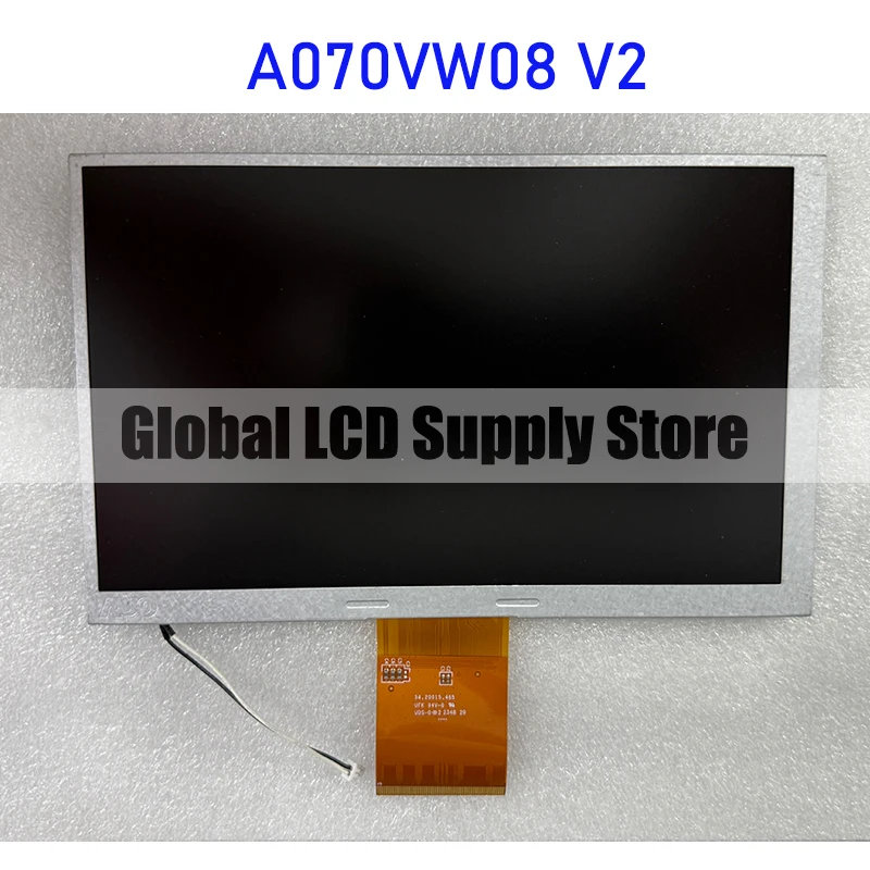 A070VW08 V2 7.0 Inch LCD Display Screen Panel Industrial Original for Auo Brand New 100% Tested