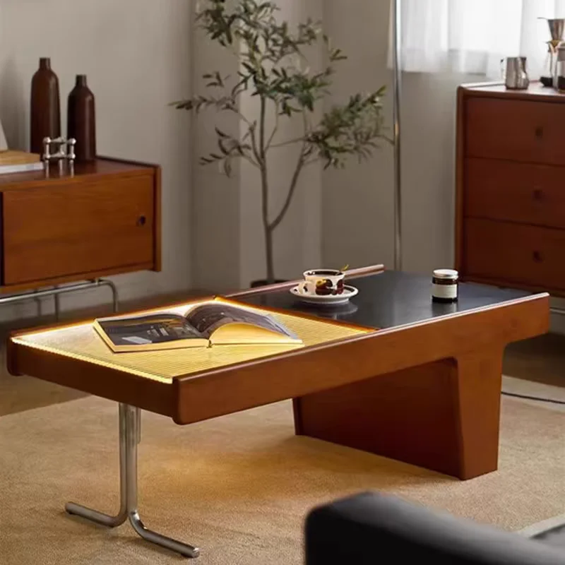 

Clear Lounge Coffee Table Creative Chinese Cute Party Events Minimalist Accent Side Table Save Space Meubles Unique Furniture