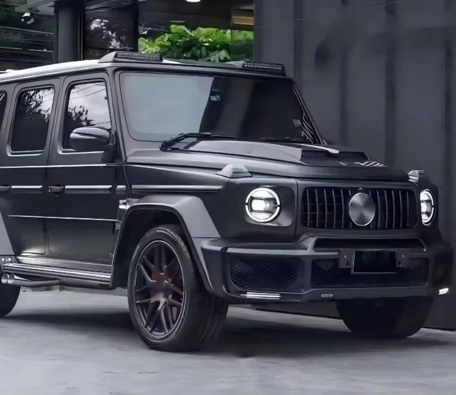 Wide Body Kit for G-Class W464 G500 G550 Upgrade to B-Style Front and Rear Bumper Assemblies Grating PP Material 6