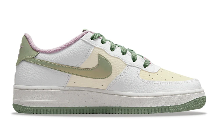 Nike Air Force 1 Low Summit White Honeydew GS Sneakers shoes With Original Box