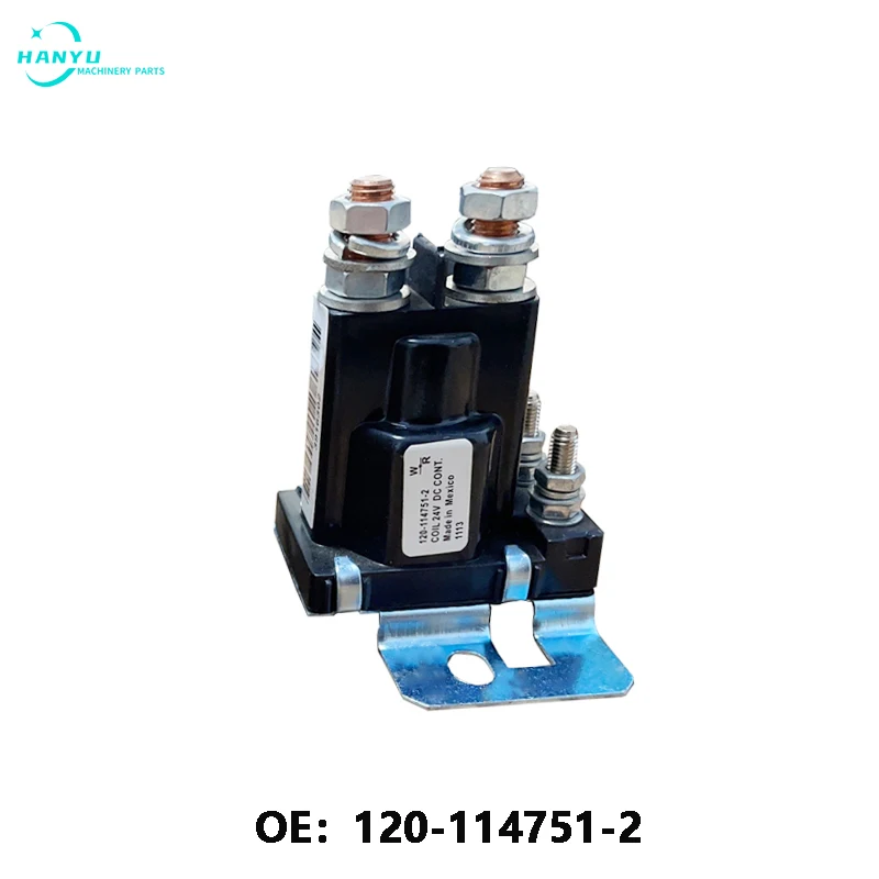 

New High-quality Motor start relay screw model 24V Safety start relay 3916302 (120-114751-2) for Excavator