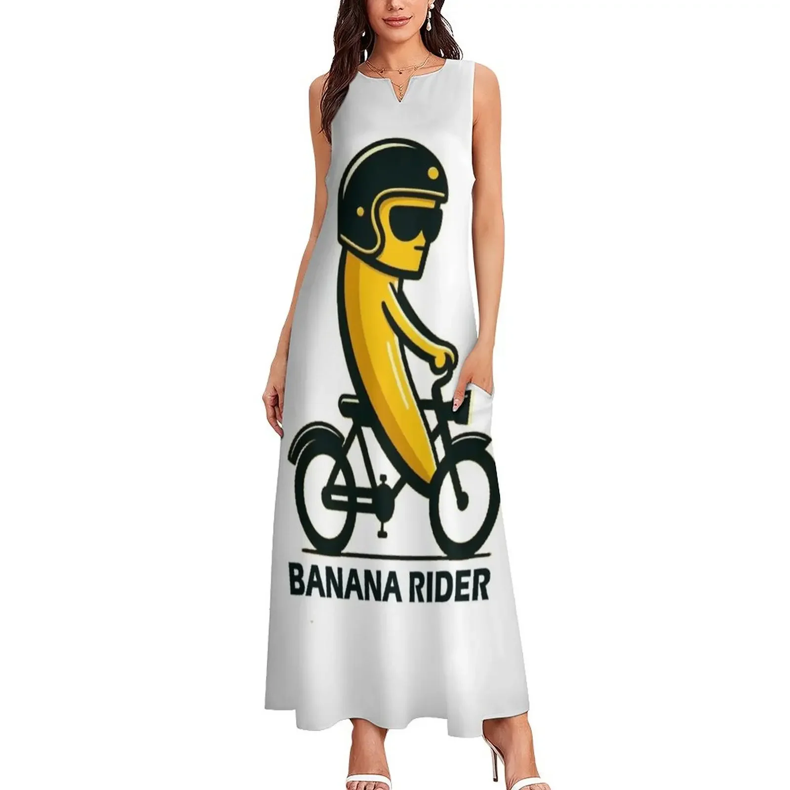 Banana Rider Long Dress luxury woman evening dress women dress women