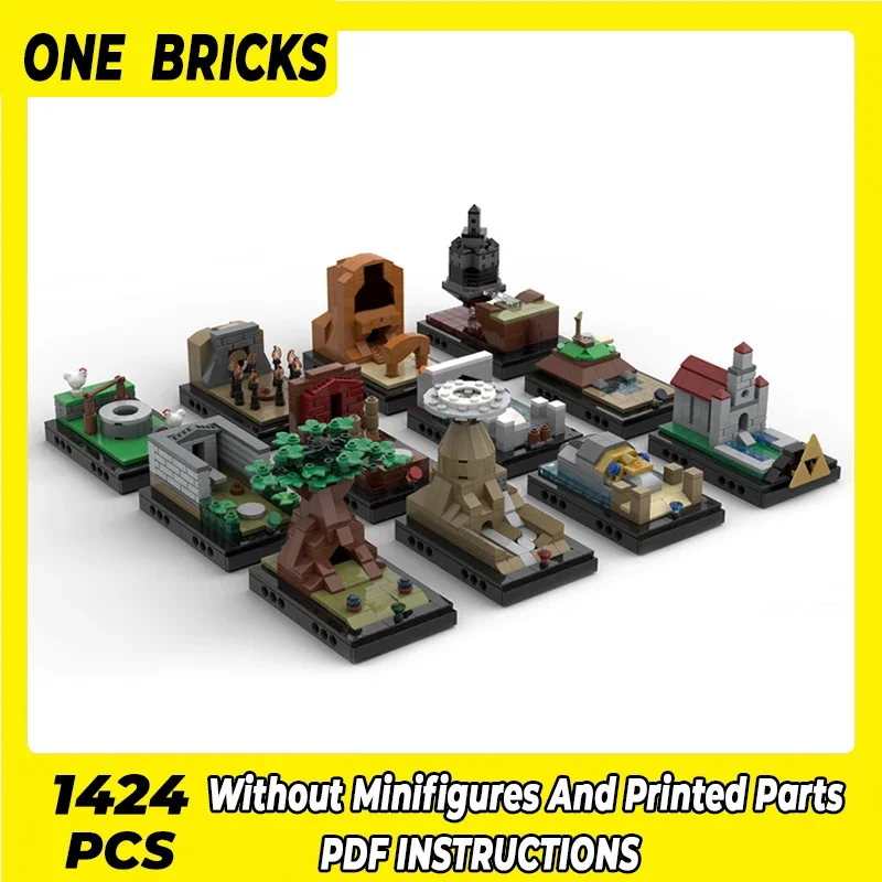 Popular Game Model Moc Building Bricks Strange Dark Dungeon Technology Modular Blocks Gifts Christmas Toys DIY Sets Assembly