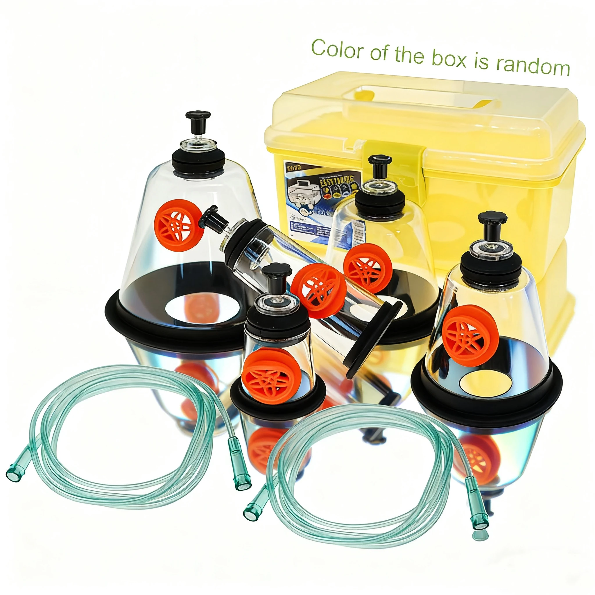 Tierarzt 1Set Veterinary Oxygen Mask Oxygen Inhalation Atomizing Mask for Animals Dog Cat Pet Clinic Supplies 5 Sizes