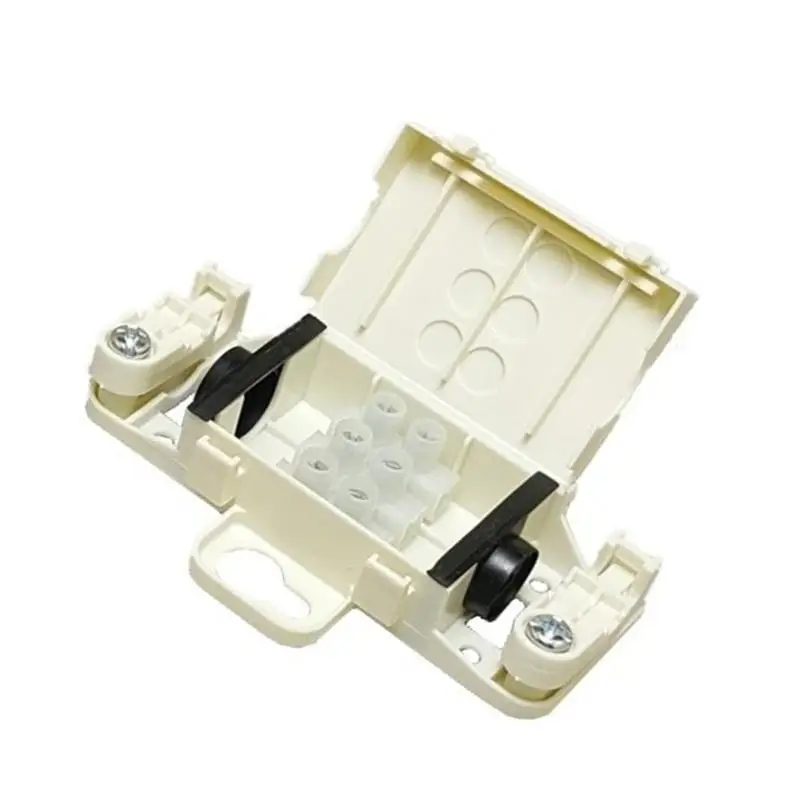 

652F Sturdy Materials Waterproof Junction Box Portable Accessory for Protecting Electrical Cables Outdoors Daily Use