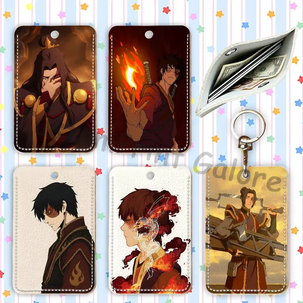 Firelord Z-Zuko Sublimation Printed Leather Card Holder Key Ring Accessory Fashion Bag Charm  Protective Case