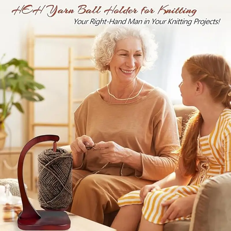 حامل كرة الغزل للحياكة ، بندول دوار ، حامل موزع ، دوار للحرف اليدوية