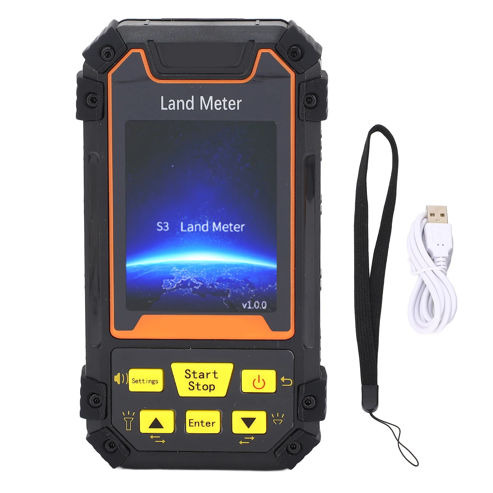GPS GNSS 2.4in Color Screen Measuring Instrument S3 Land Meter Mini Portable Handheld Surveyor Area Measurement Tool