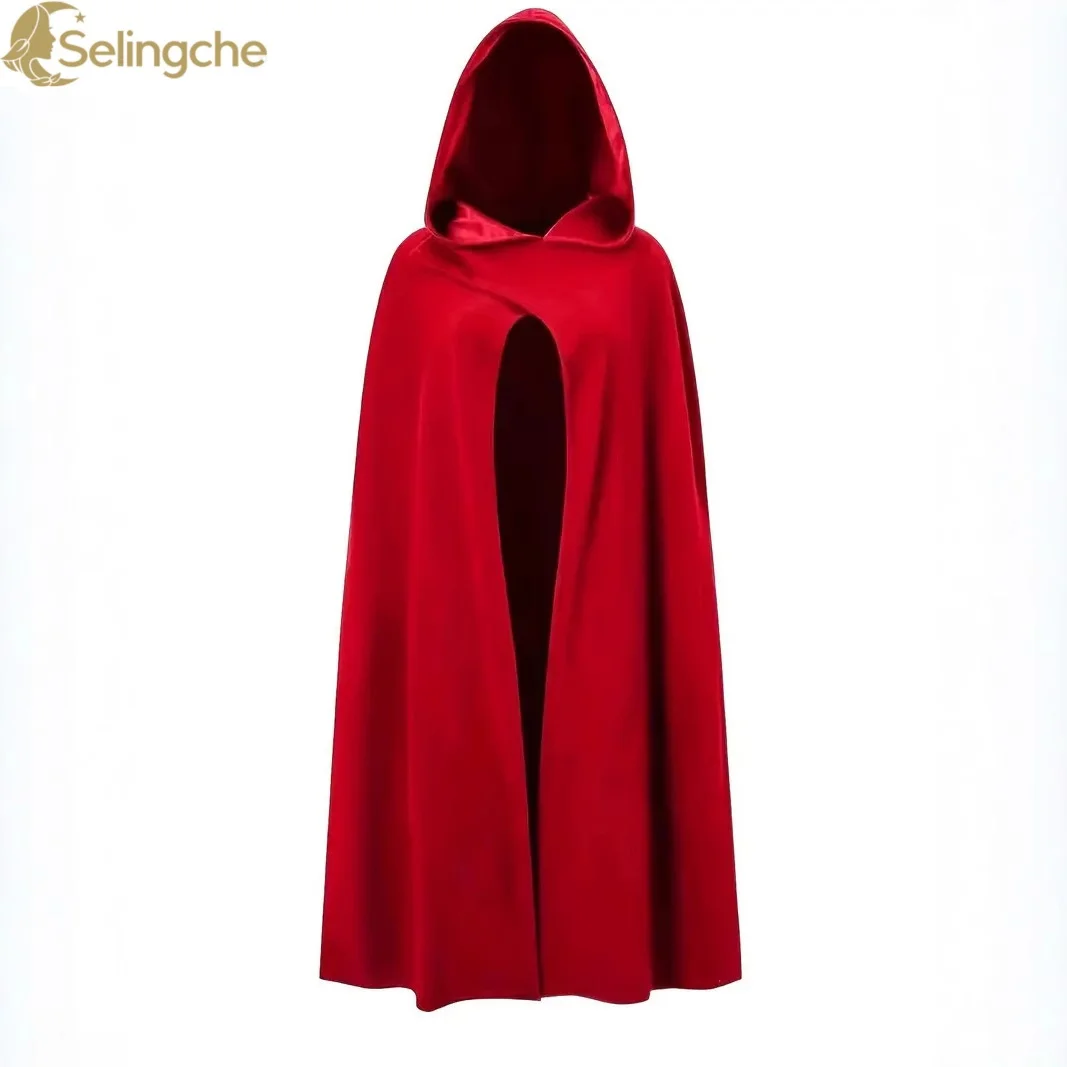

European and American Popular Role-playing Cosplay Cape Halloween Witch Priest Playing Cape Cloak