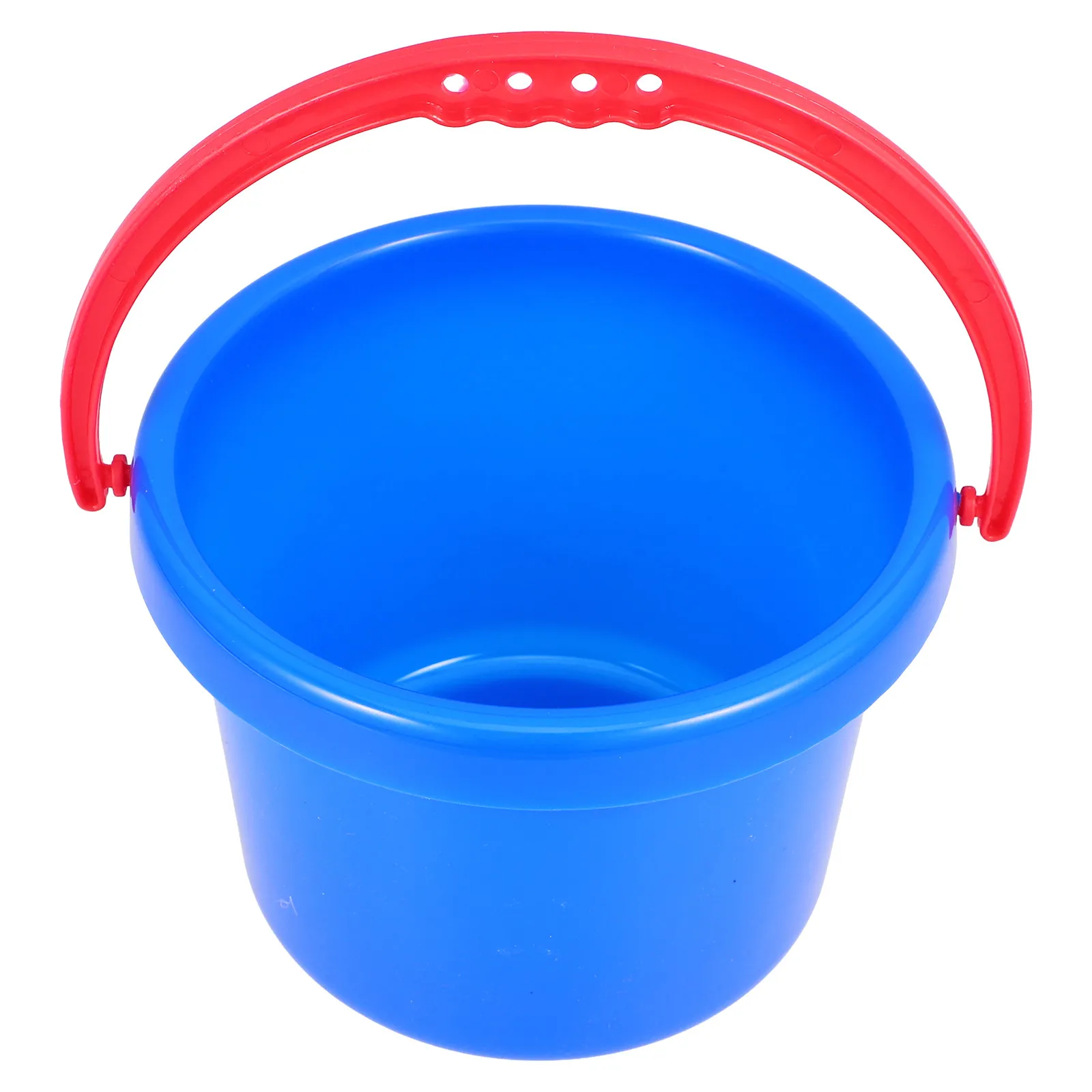 PP Sand Bucket for Beach Outdoor Summer Play Lightweight Ergonomic Handle Non-Slip Multi-Use Digging Portable Beach Pail Sand