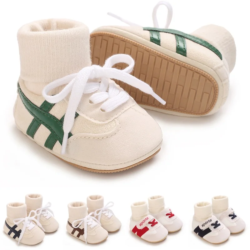 

Autumn And Winter 0-18M Baby Socks And Shoes For Both Men And Women Ankle Protection Style Anti Slip And Fashionable Design