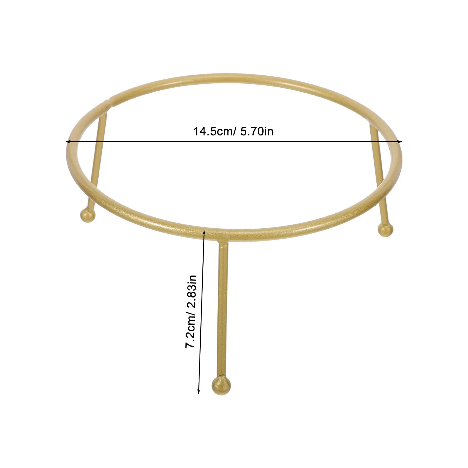 Metal Gazing Globe Stand Wrought Iron Holder Rack Garden Ball 9-40Cm Decorative Pedestal Display Stand Crystal Sphere Holder