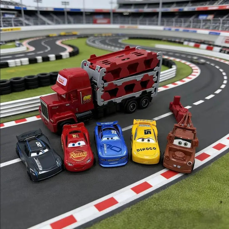 

Металлическая модель автомобиля из коллекции «История игрушек» (Дисней, Пиксар): Болид Лайтниг Макквейн, Джексон Сторм, Мэйк, Дядя Трак. Имитационная модель, детская игрушка, подарок.