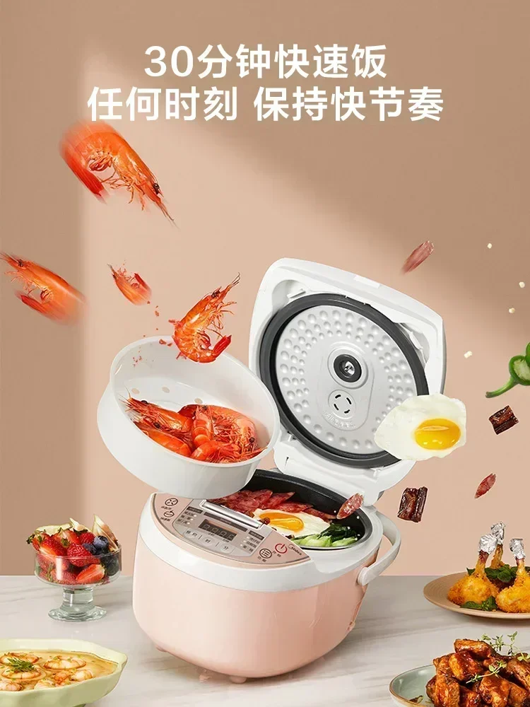 220V Rice Cooker 3L 220V Household Mini Small Multi-function Rice Cooker Large Capacity Rice Cooker 220V