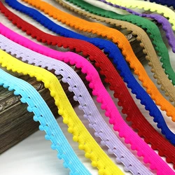 10mm Elastic Band Nylon  Ribbon Underwear straps Bra Strap Dress Sewing Lace Trim Garment Accessory Hair Bands DIY