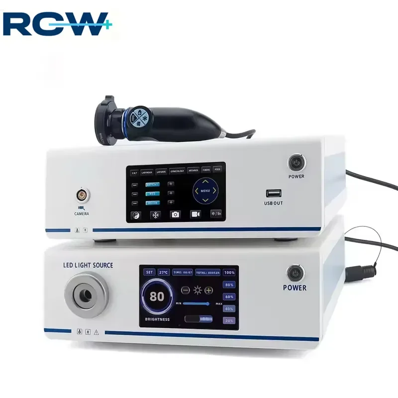 RCW Complete Full HD 1080P Endoscopy Tower Multi-Department Gyne Urology ENT Camera System Endoscopic