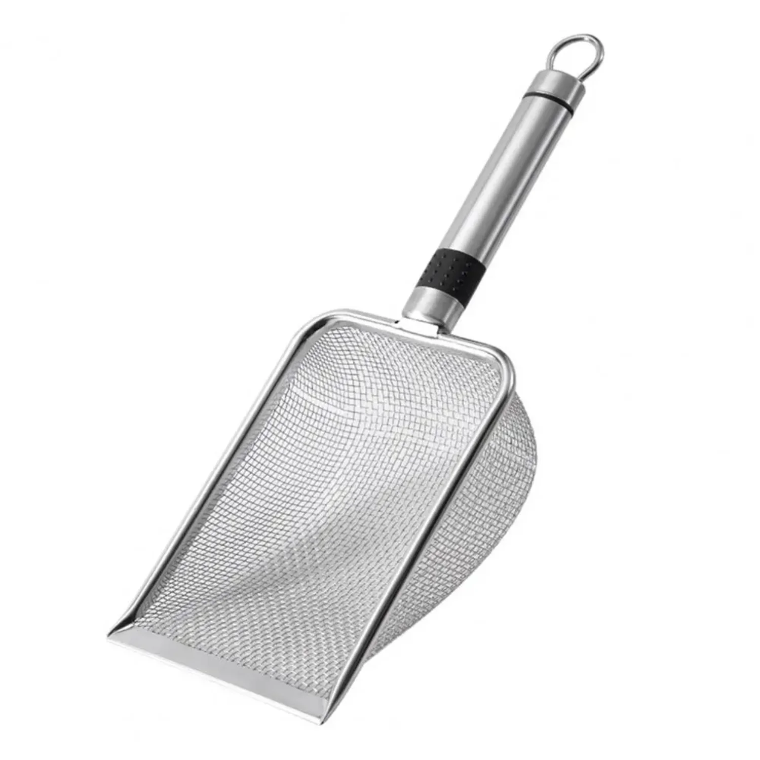 

Cat Litter Shovel Anti-rust Non-slip Time-saving Stainless Steel Pet Poops Shovel Climbing Pet Shovel Pet Supplies