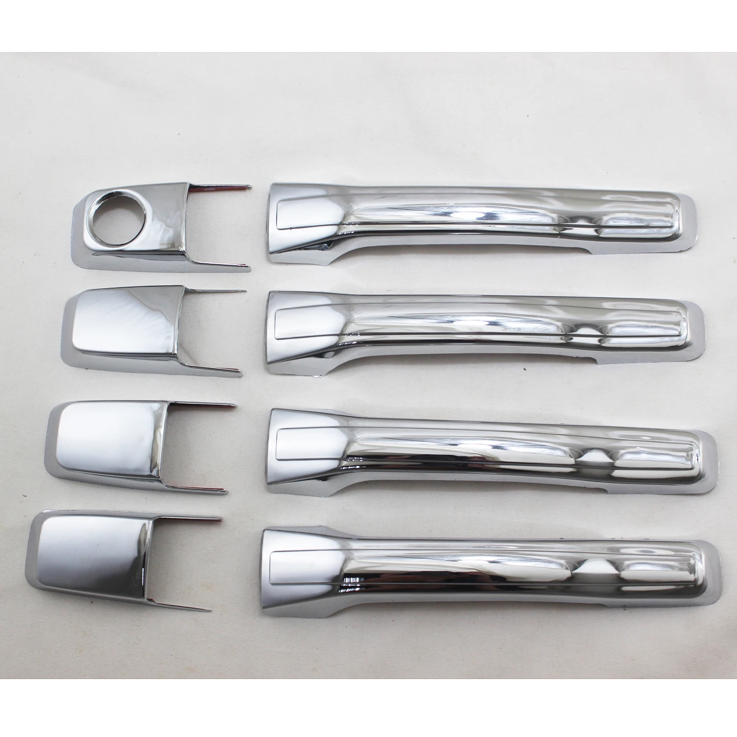 

For Mitsubishi Pajero V73 2001 2002 2003 2004 2005 Car ABS Chrome Accessories Plated Door Handle Bowl Cover Trim Paste Style
