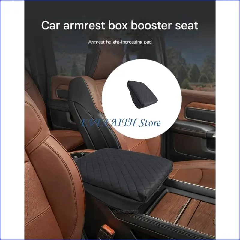 124B Stylish Auto Armrest Protector Vehicle Armrest Cover for Pickup 1500 18-26