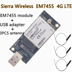 USB 4G EM7455 LTE 4G NGFF Module FDD/TDD LTE 4G Cat6 Gobi6000 for Laptop 300Mbps