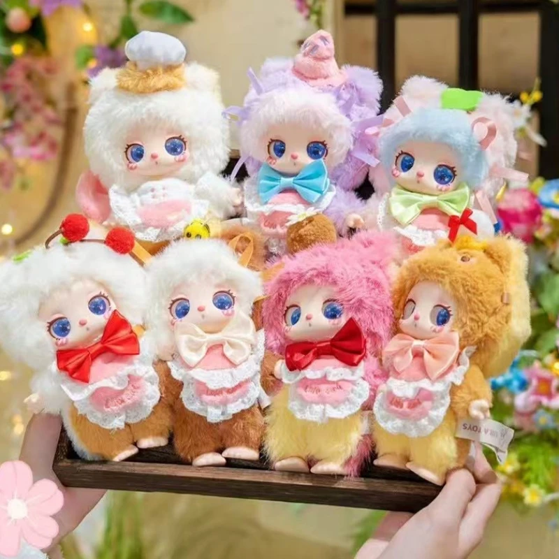 

New Liila V4 Blind Box Chef Kitten Doll Trendy Plush Vinyl Pendant Surprise Gift Mystery Toy For Friends Decor Bag Trendy Toys