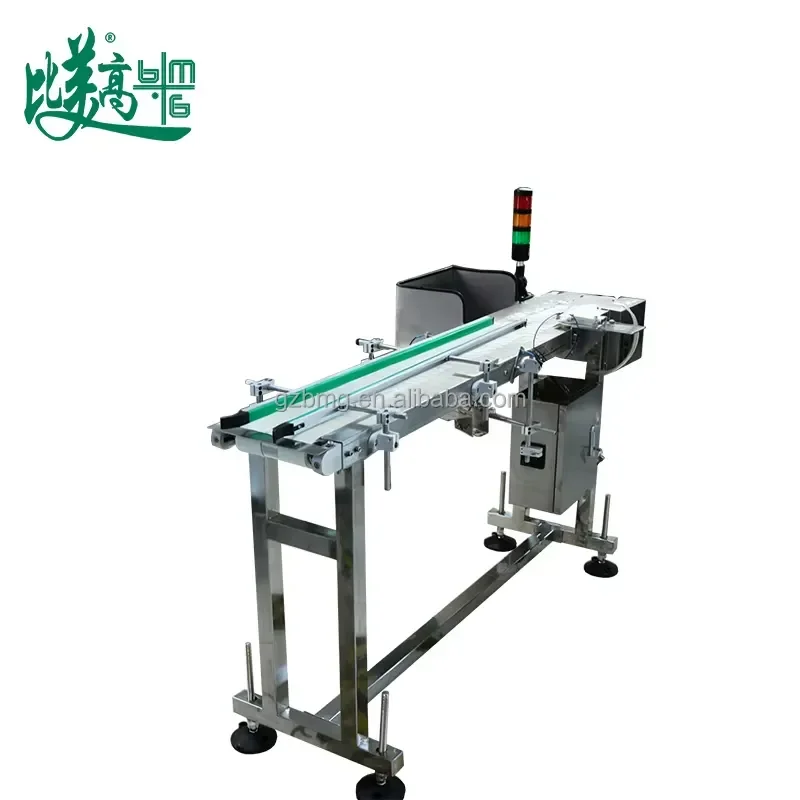 Vision Inspection Machine Camera Detector High-Speed Integrated QR Code Barcode Scanner Sorting Rejection Machine 1 Year IP55