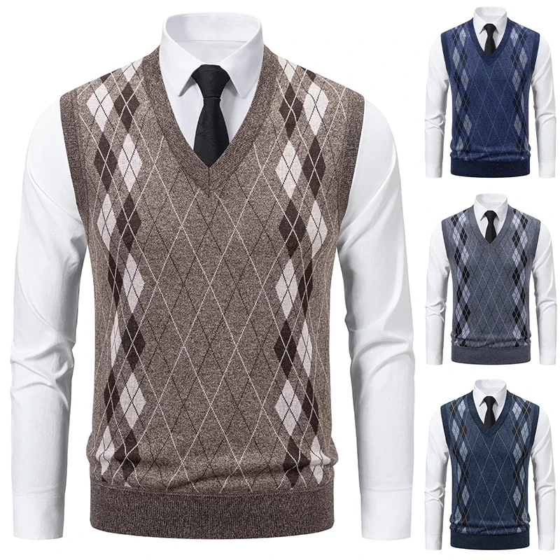 Thumbnail 2 - #48 Best Mens Knit Sweater Vests to Buy In 2026