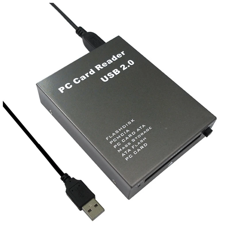 USB2.0 PCMCIA Card Reader ATA Card Reader PC Card Reader USB 2.0 To PC ATA PCMCIA Adapter Flash Disk Memory Card Reader