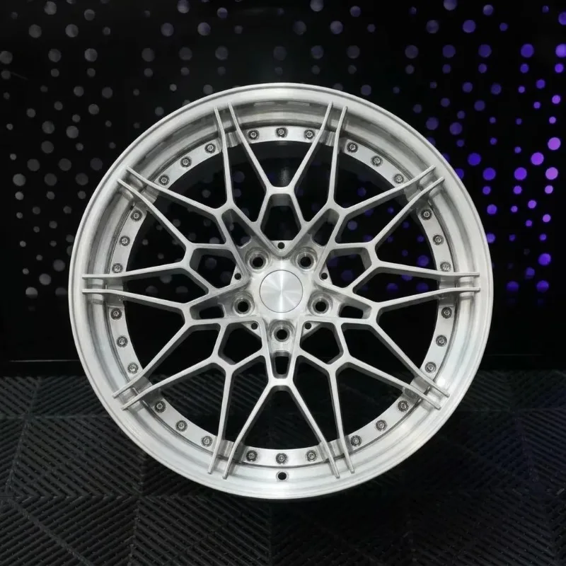 12000-Ton 826M Style 2-Piece Forged Wheels Multi-Spoke Performance Aftermarket Luxury Sport Car Upade Rims
