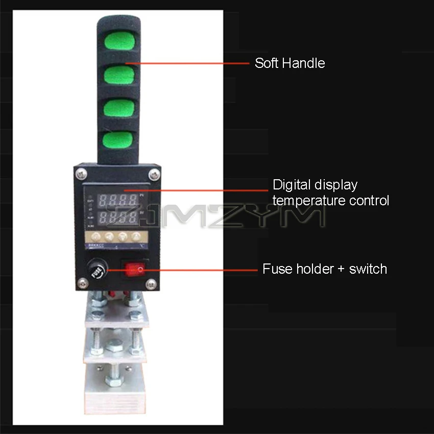 Leather Tools Digital Handhold Hot Foil Stamping Machine Paper Craft Wooden LOGO Labeling Soldering Hot Pressing Tool