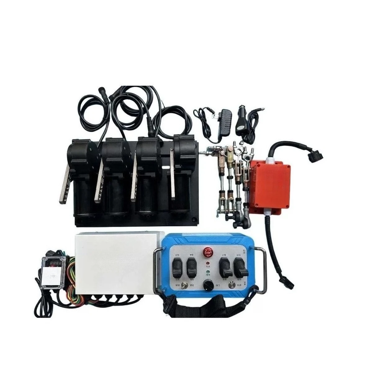 Remote Control Clutch Motor for On‑Board Crane Self‑Contained Start Flameout Waterproof Dustproof