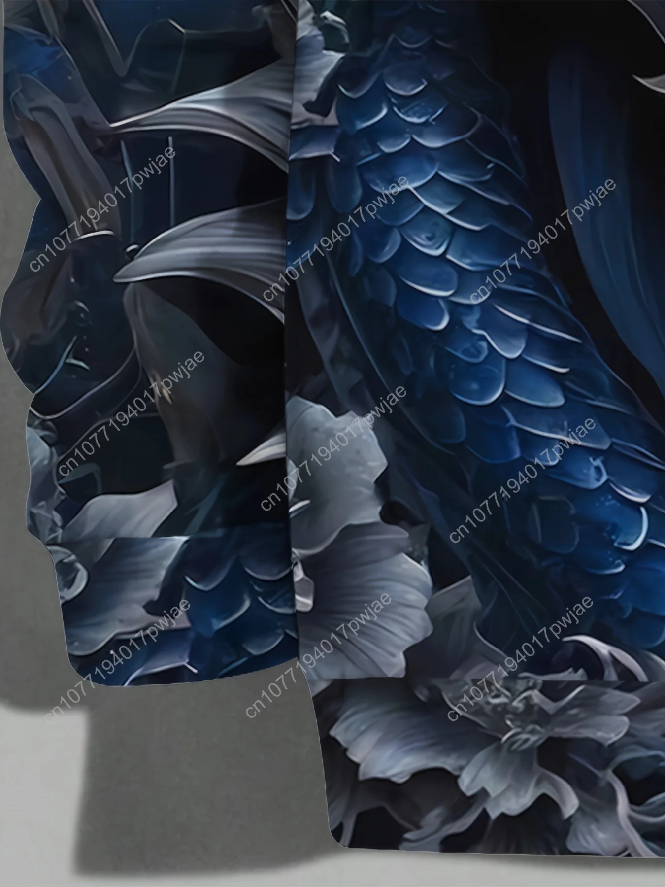 3D Dragon Print Hoodie for Men, Casual Polyester Sweatshirt, Unisex Long Sleeve Hooded Top, Knit Fabric, Casual Leisure Wear for