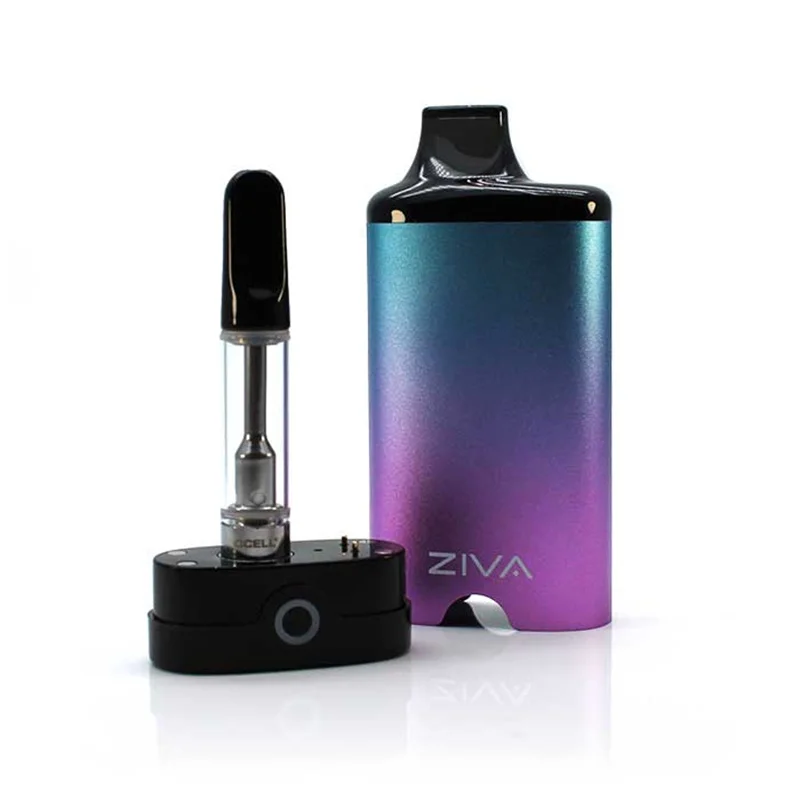 Oryginalny Yocan Ziva bateria do waporyzatora Mod 650mah do ładowania typu C Vaper do wózków olejowych o grubości 510 nici