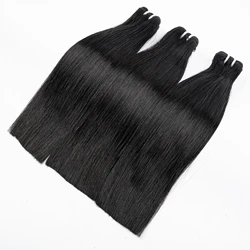 15A Super Double Drawn Human Hair Bundles Vietnamese Raw Bone Straight Bundles Human Hair Bundles Hair Extensions 100g/bundle