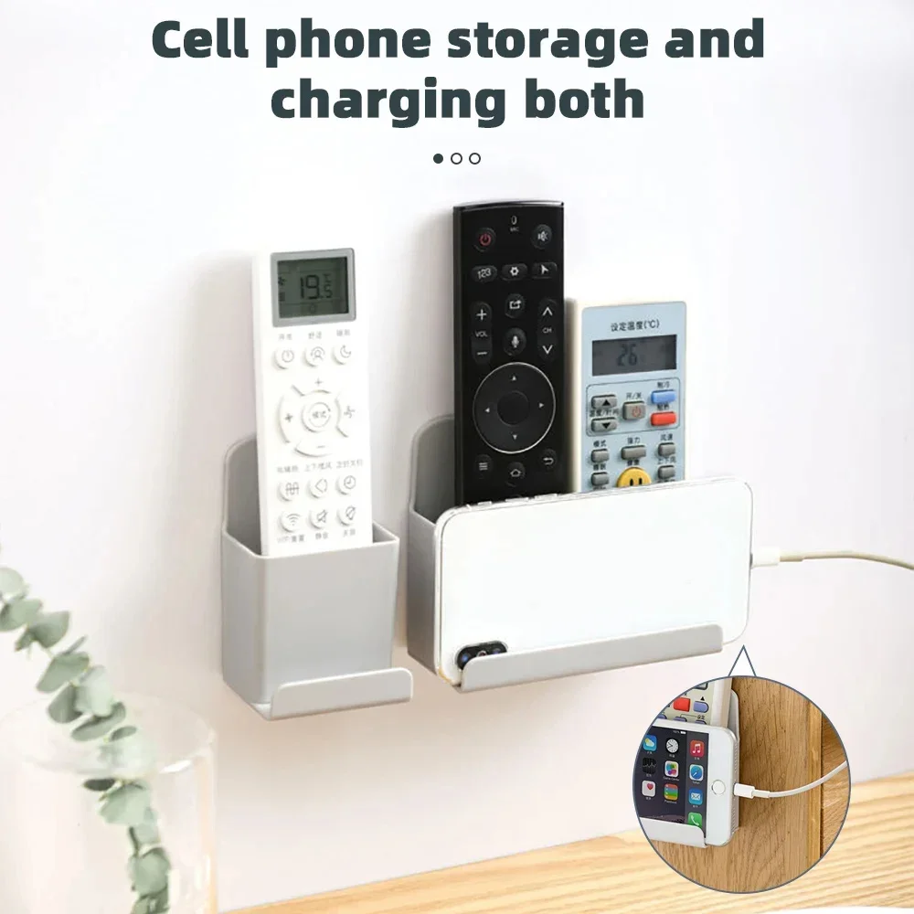 Remote Control Organizer Cell Phone Organizer Home Wall Mounted Organizer Remote Control Air Conditioner Rack Storage Racks