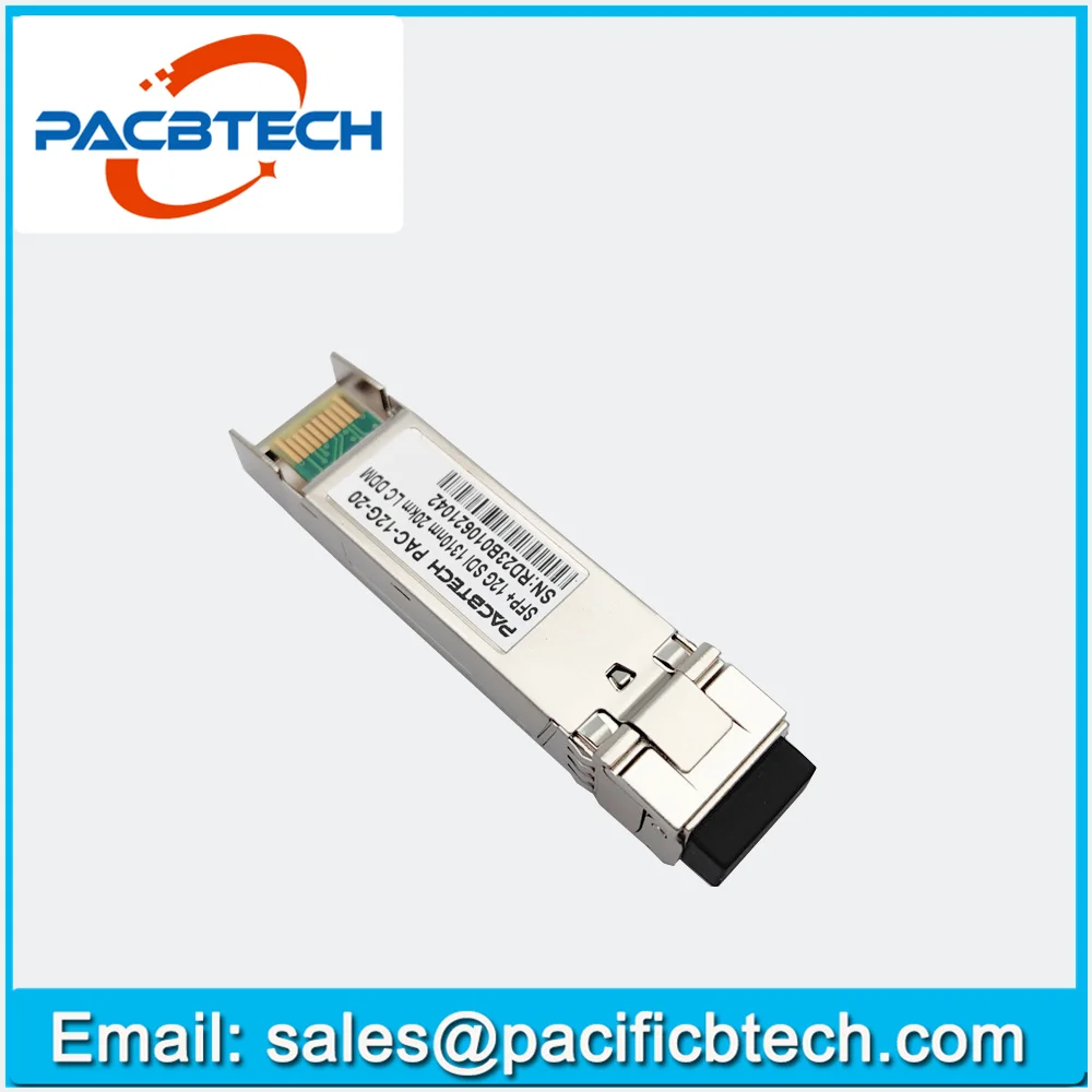 12G SDI SFP Module  Transceiver 1310nm  20KM Video Duplex LC SFP Optical Transceiver Suitable for BlackMagic Design